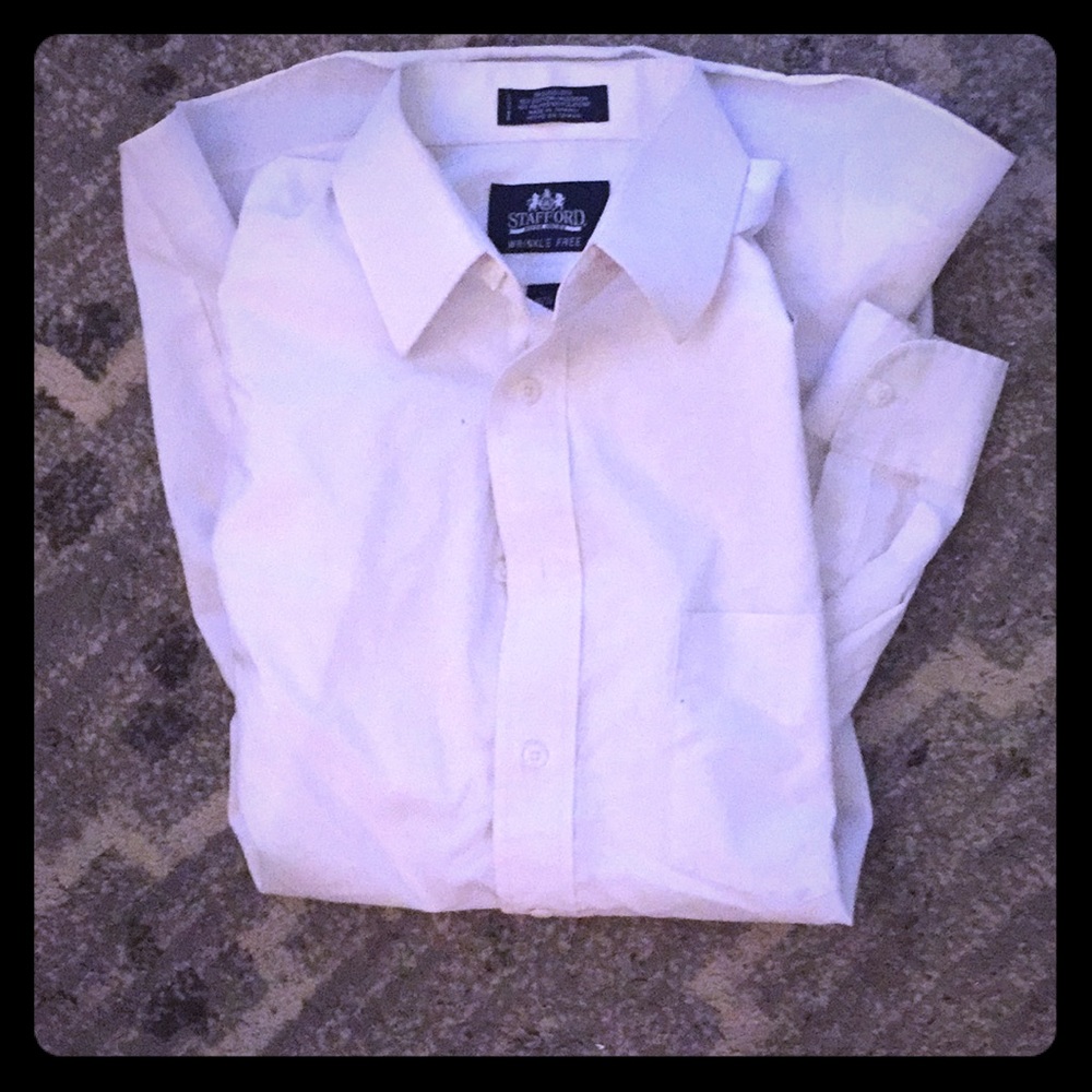 White Collared shirt